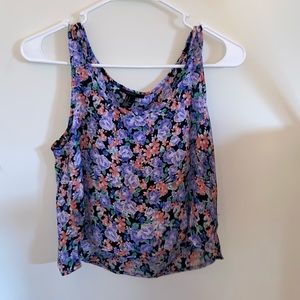 floral tank top